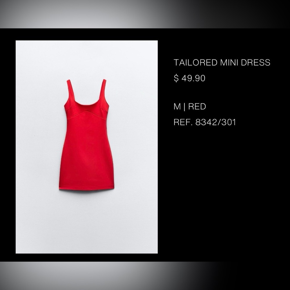 Zara Red Mini Dress